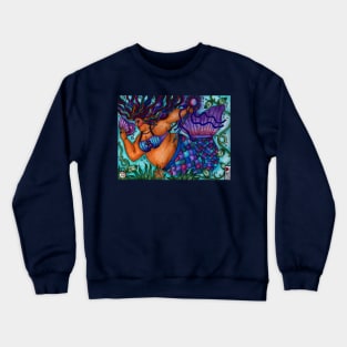 African Goddess Mermaid Crewneck Sweatshirt